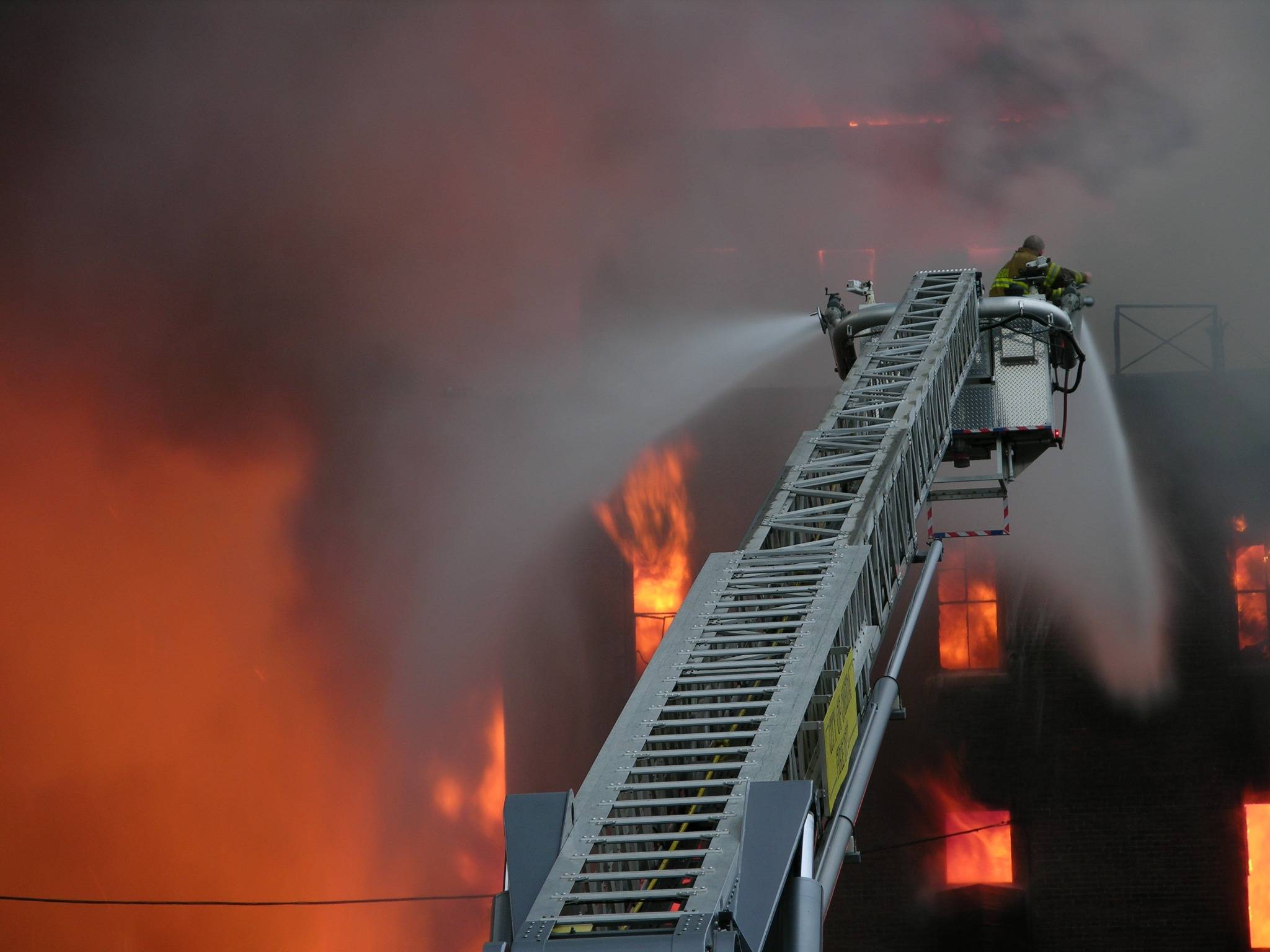 Major Fire in Oneida